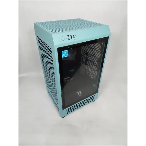 Купить Уценка Корпус Thermaltake The Tower 200 Turquoise Blue (CA1X900SBWN00PV000257) - фото 2