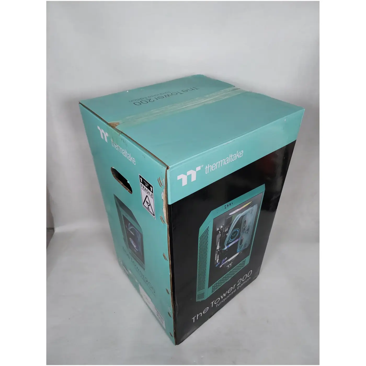 Купить Уценка Корпус Thermaltake The Tower 200 Turquoise Blue (CA1X900SBWN00PV000257) - фото 8