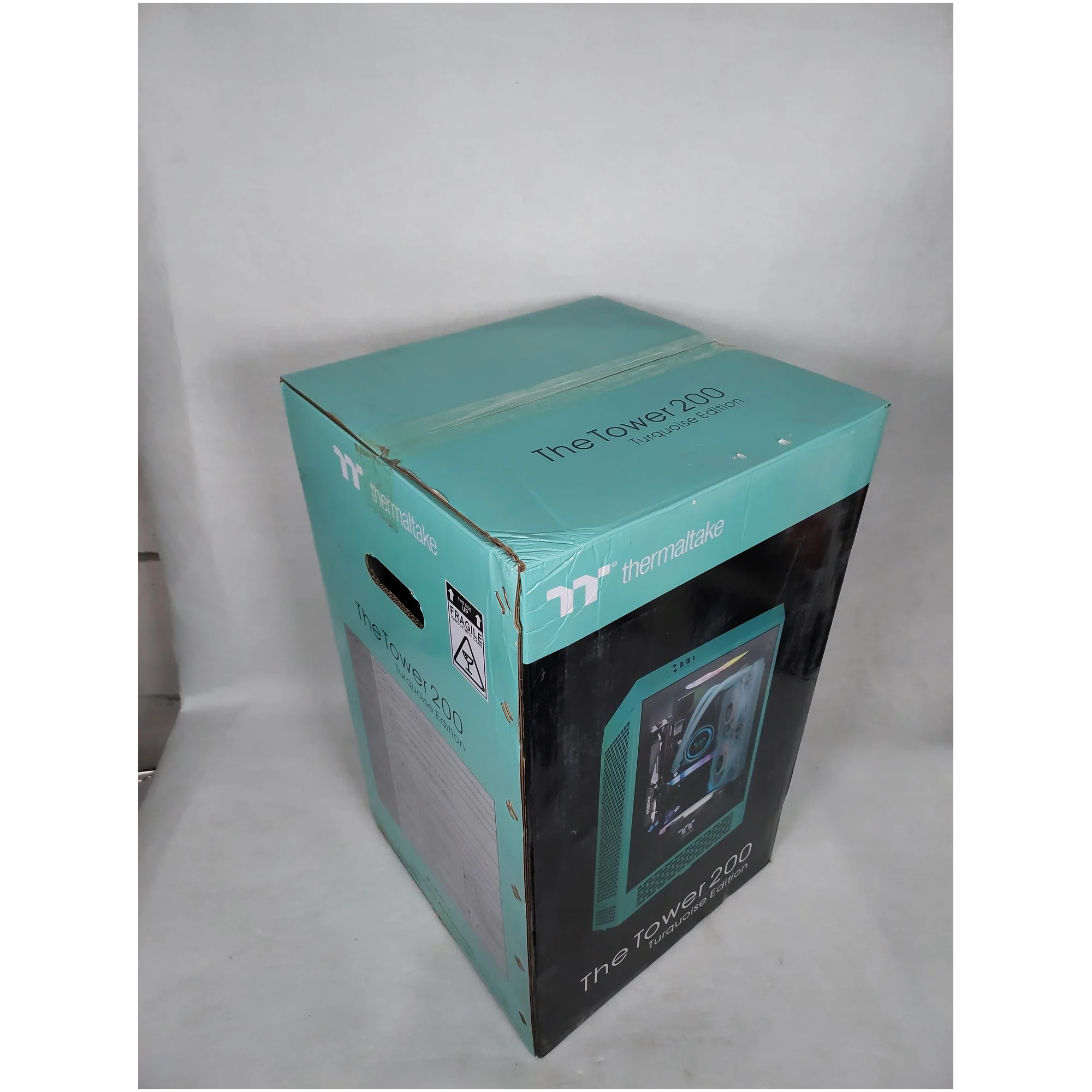 Купить Уценка Корпус Thermaltake The Tower 200 Turquoise Blue (CA1X900SBWN00PV000257) - фото 9