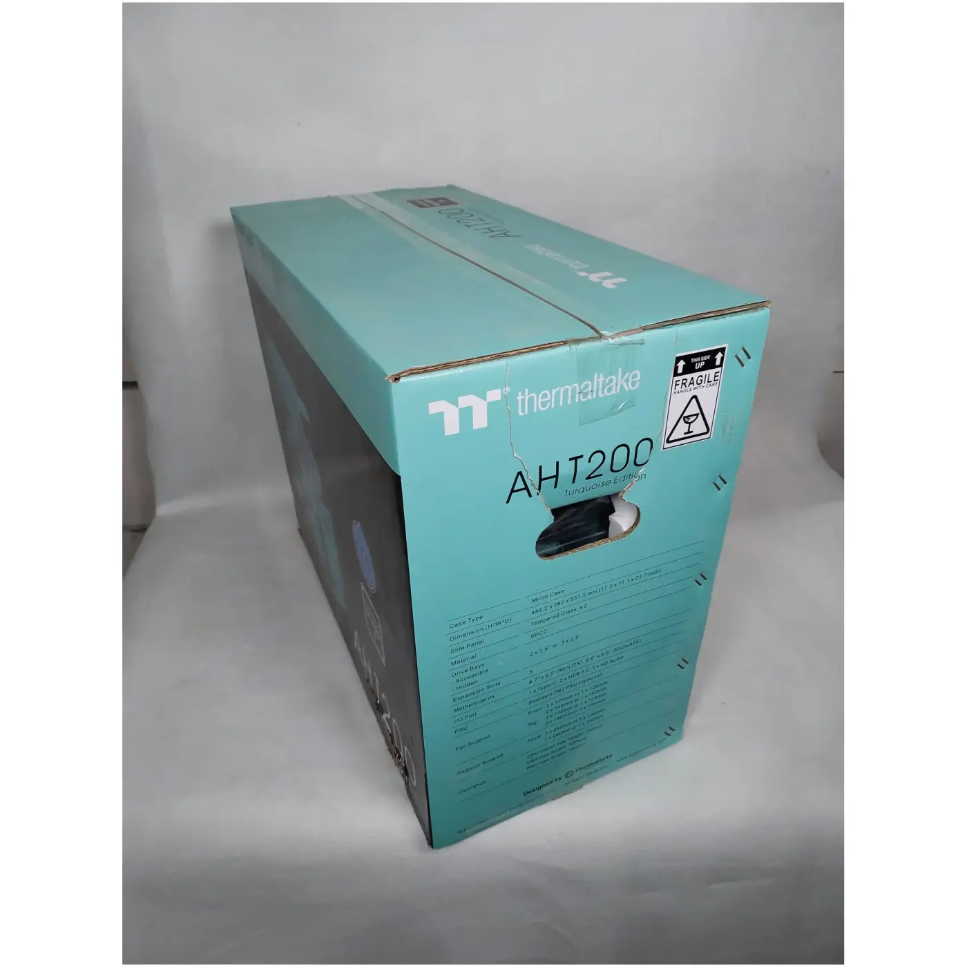 Купить Уценка Корпус Thermaltake AH T200 Turquoise (CA1R400SBWN00CR000187) - фото 8