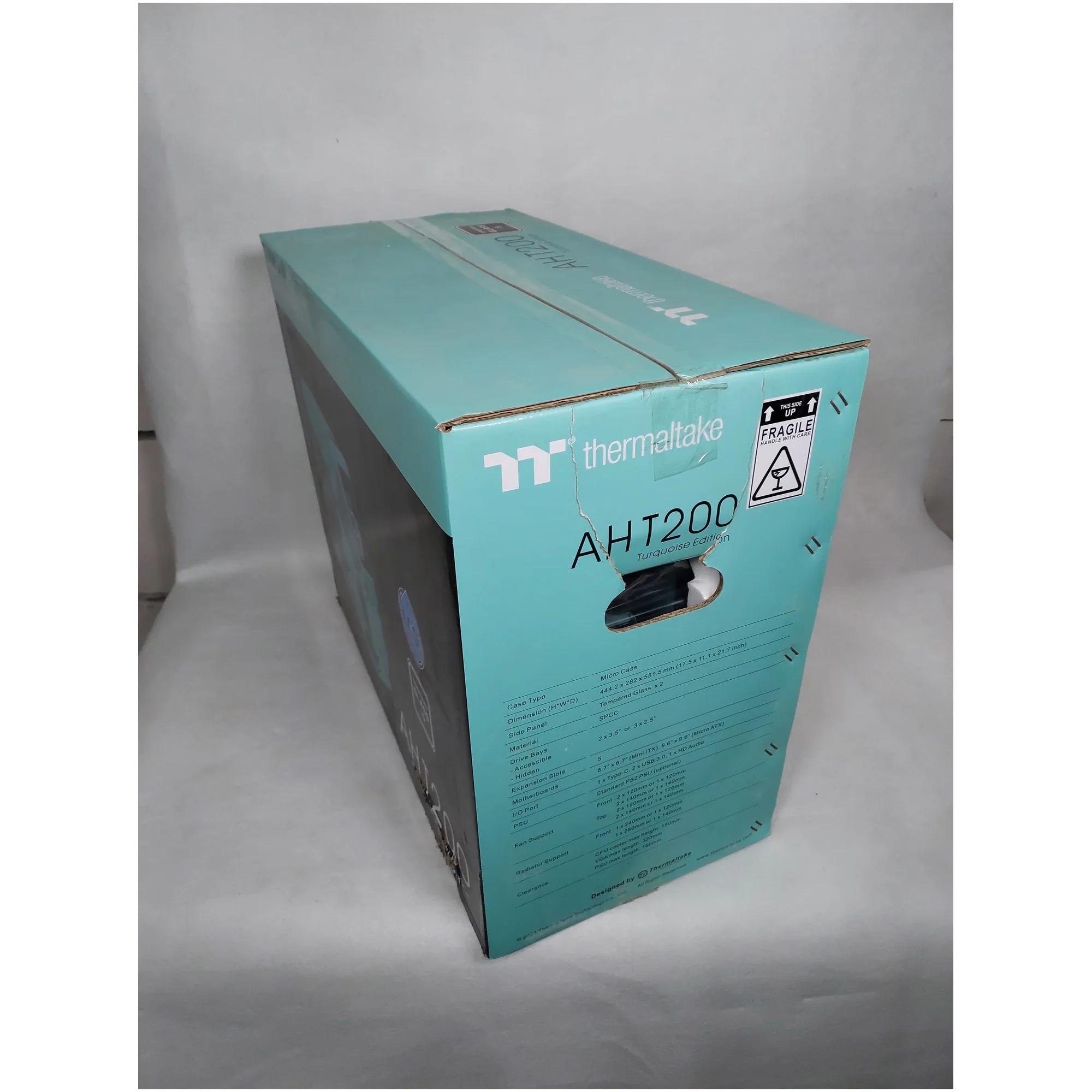 Купить Уценка Корпус Thermaltake AH T200 Turquoise (CA1R400SBWN00CR000187) - фото 8