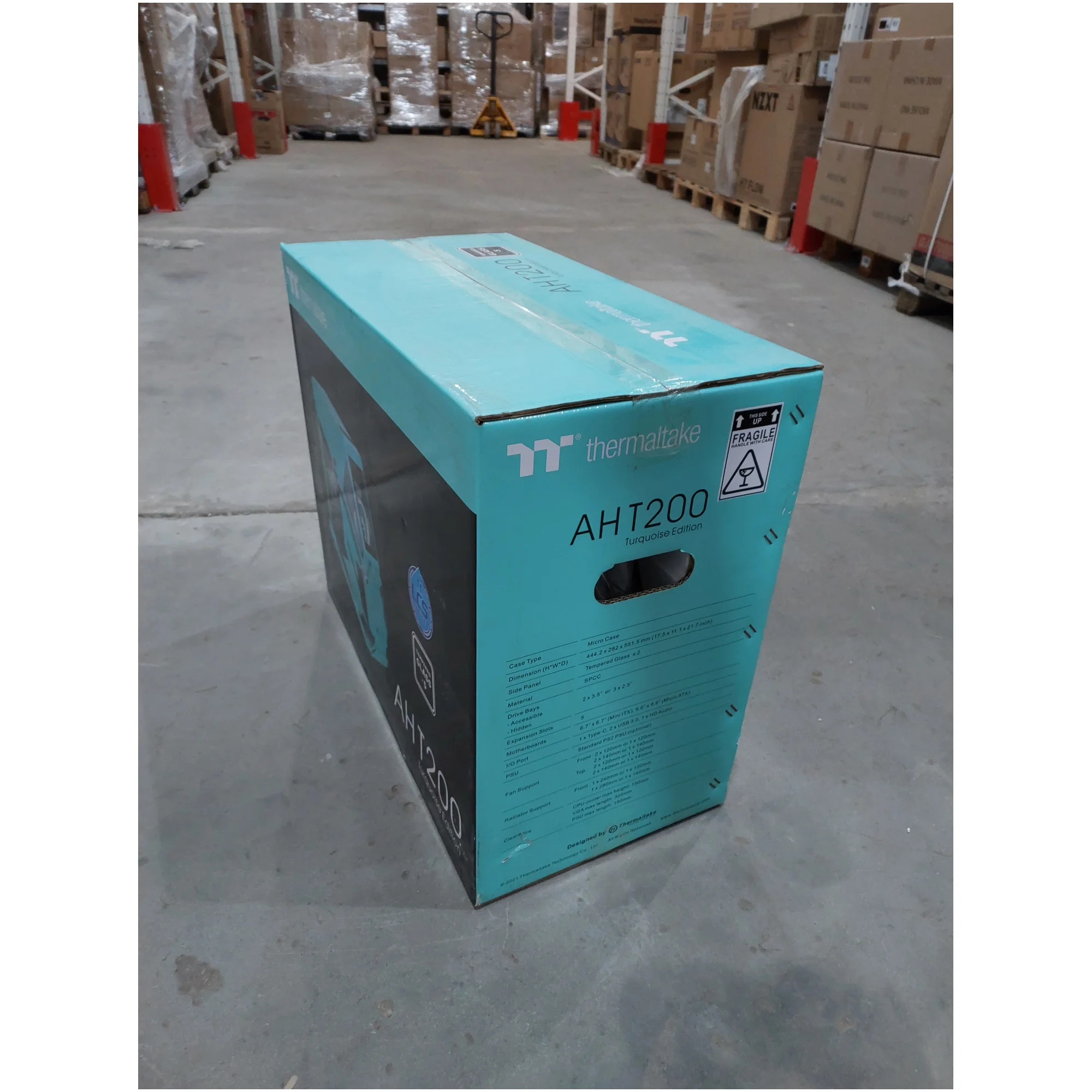 Купить Уценка Корпус Thermaltake AH T200 Turquoise (CA1R400SBWN00CR000183) - фото 7