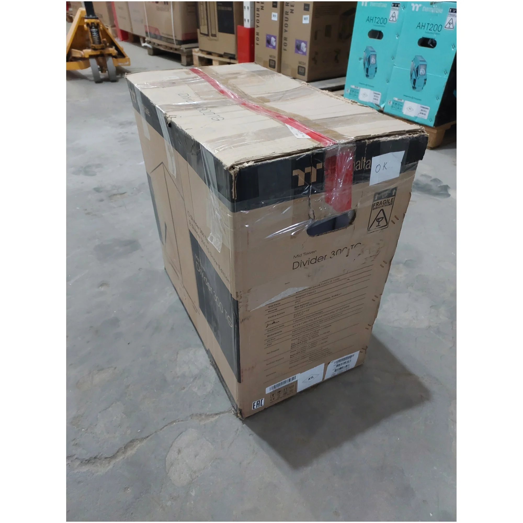 Купить Уценка Корпус Thermaltake Divider 300 TG Snow (CA1S200M6WN00CE000691) - фото 13