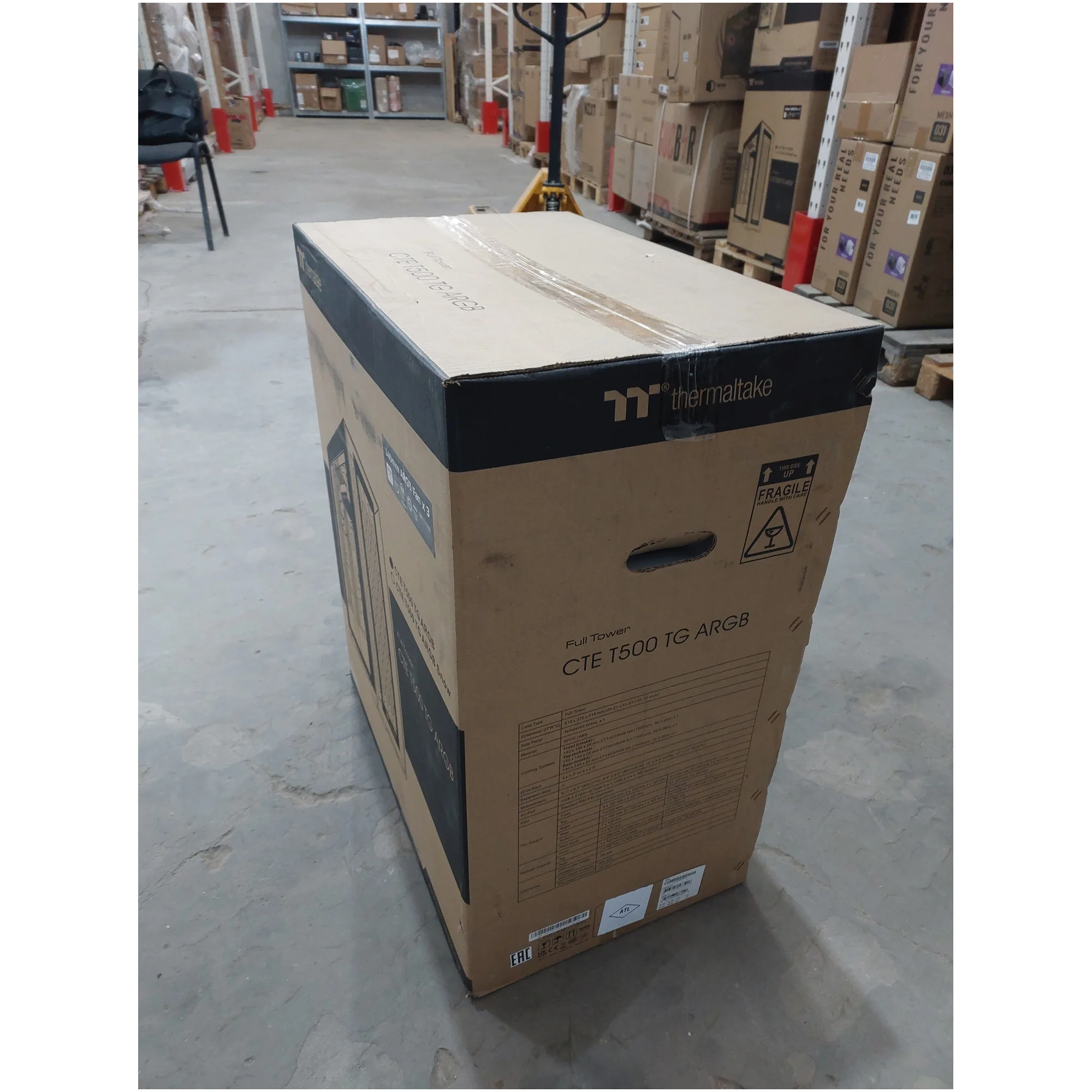 Купити Уцінка Корпус Thermaltake CTE T500 TG ARGB E-ATX Black (CA-1X8-00F1WN-01PF000164) - фото 9