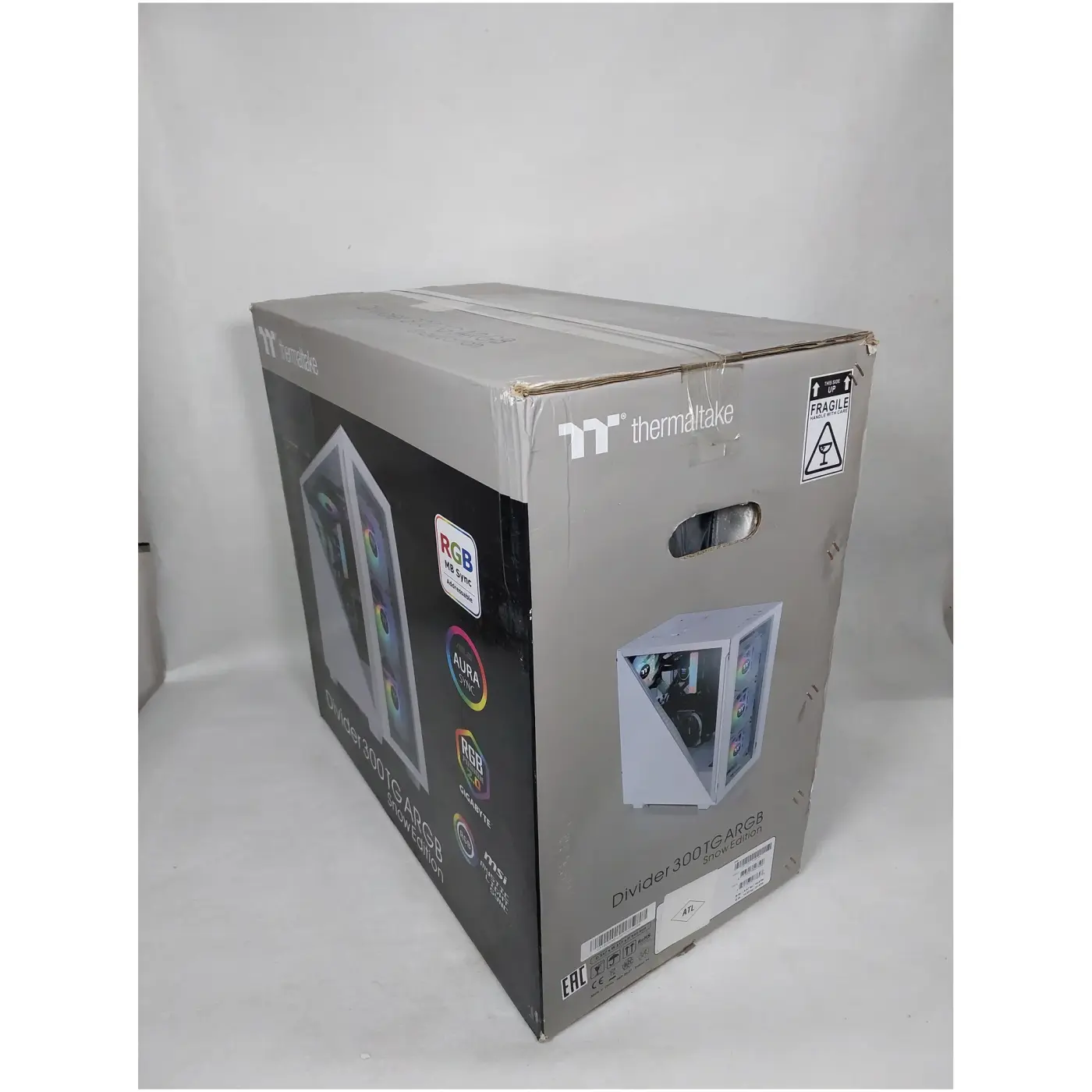 Купить Уценка Корпус Thermaltake Divider 300 TG Snow ARGB (CA1S200M6WN01CE000696) - фото 8