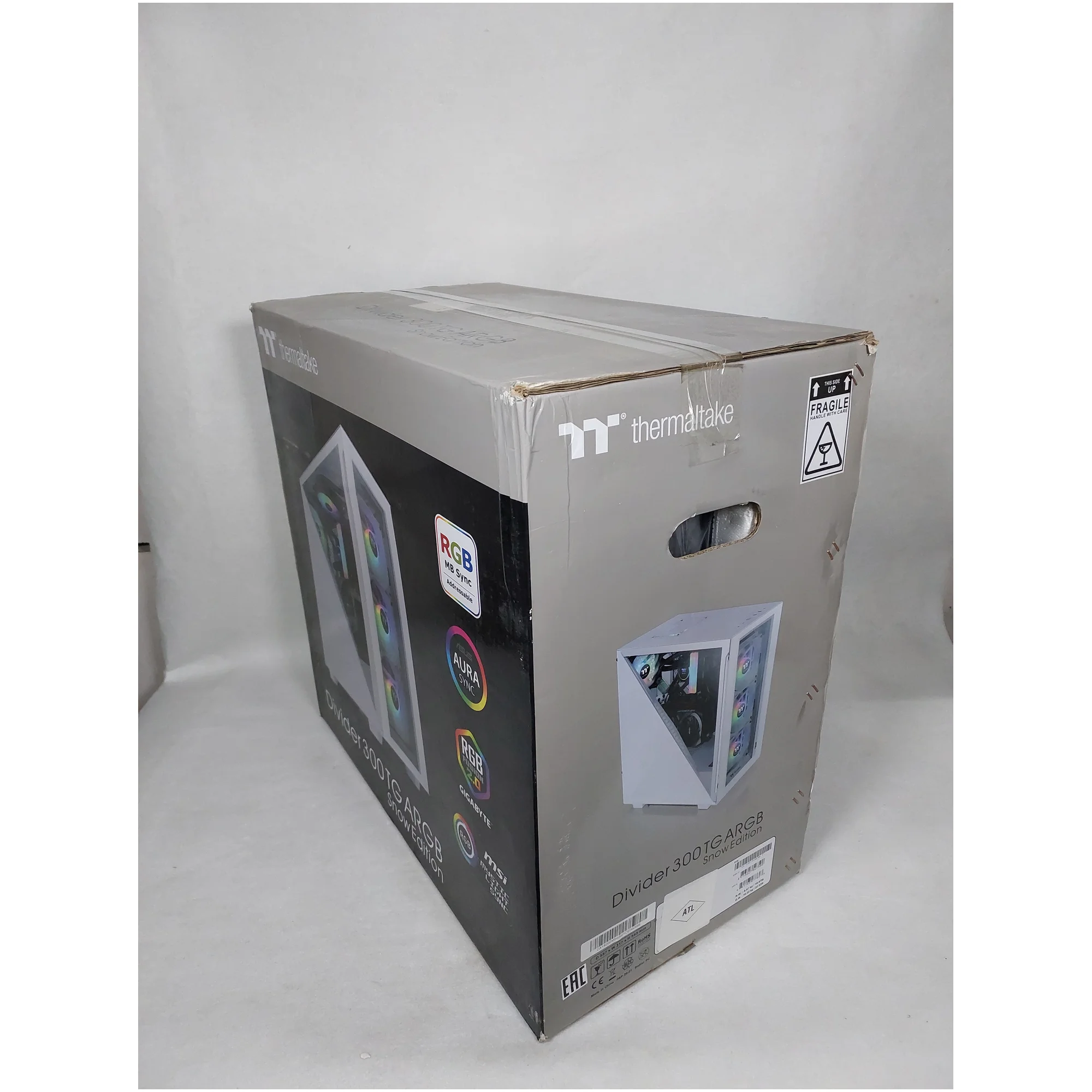 Купить Уценка Корпус Thermaltake Divider 300 TG Snow ARGB (CA1S200M6WN01CE000696) - фото 8