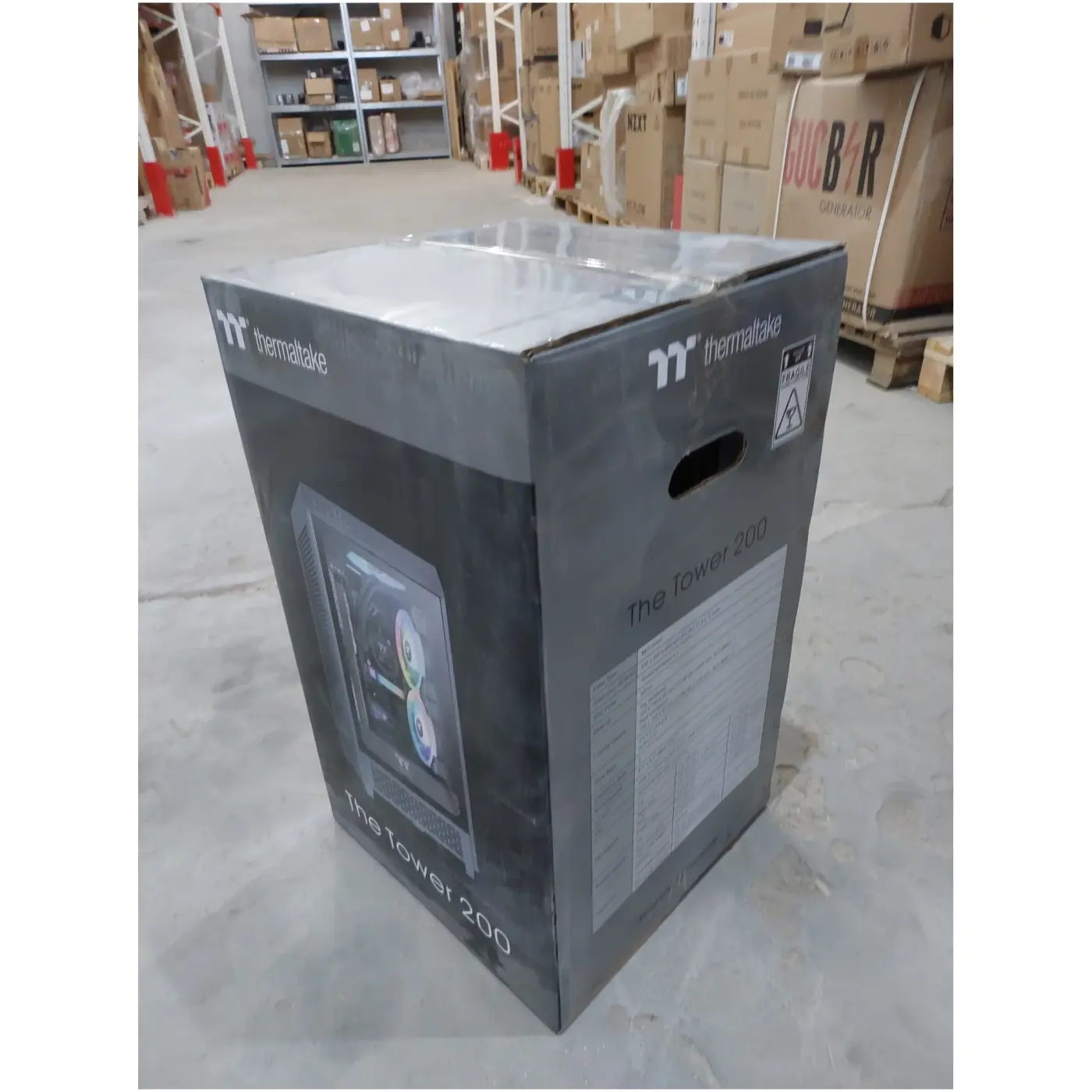 Купить Уценка Корпус Thermaltake The Tower 200 Black (CA1X900S1WN00PL000004) - фото 9
