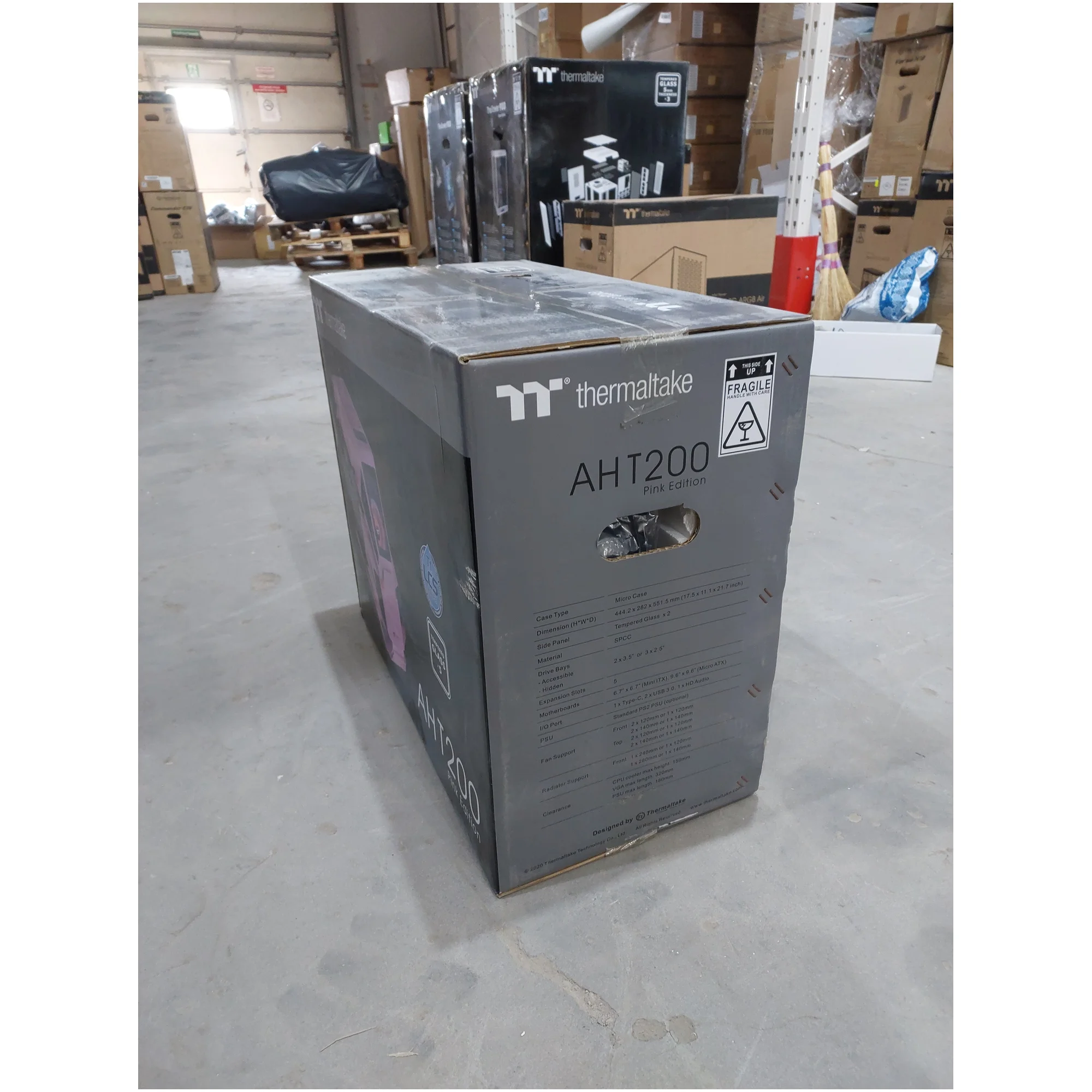 Купить Уценка Корпус Thermaltake AH T200 Pink (CA1R400SAWN00CD000273) - фото 8