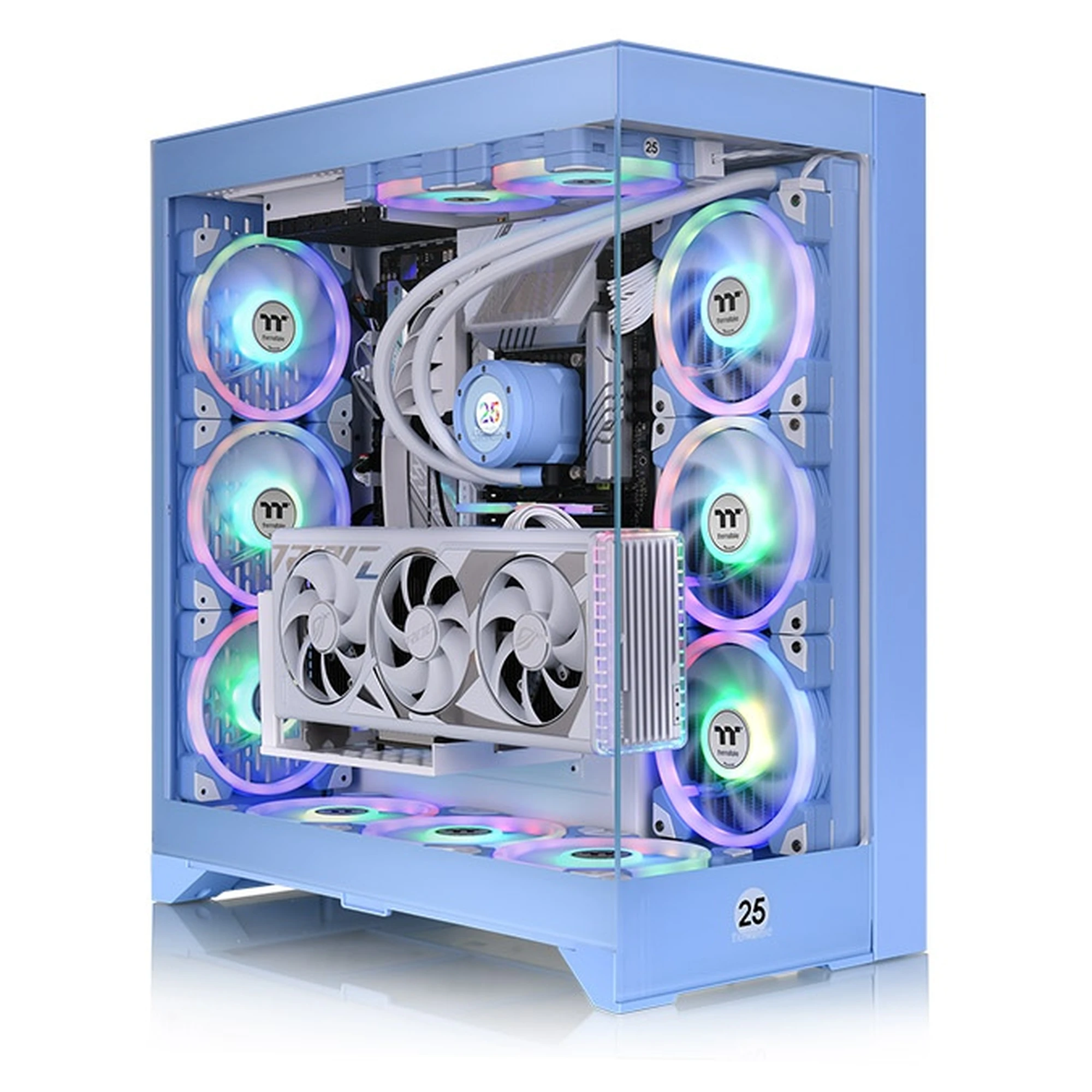 Купить Уценка Корпус Thermaltake CTE E600 MX Hydrangea Blue (CA1Y300MFWN00PU000061) - фото 1