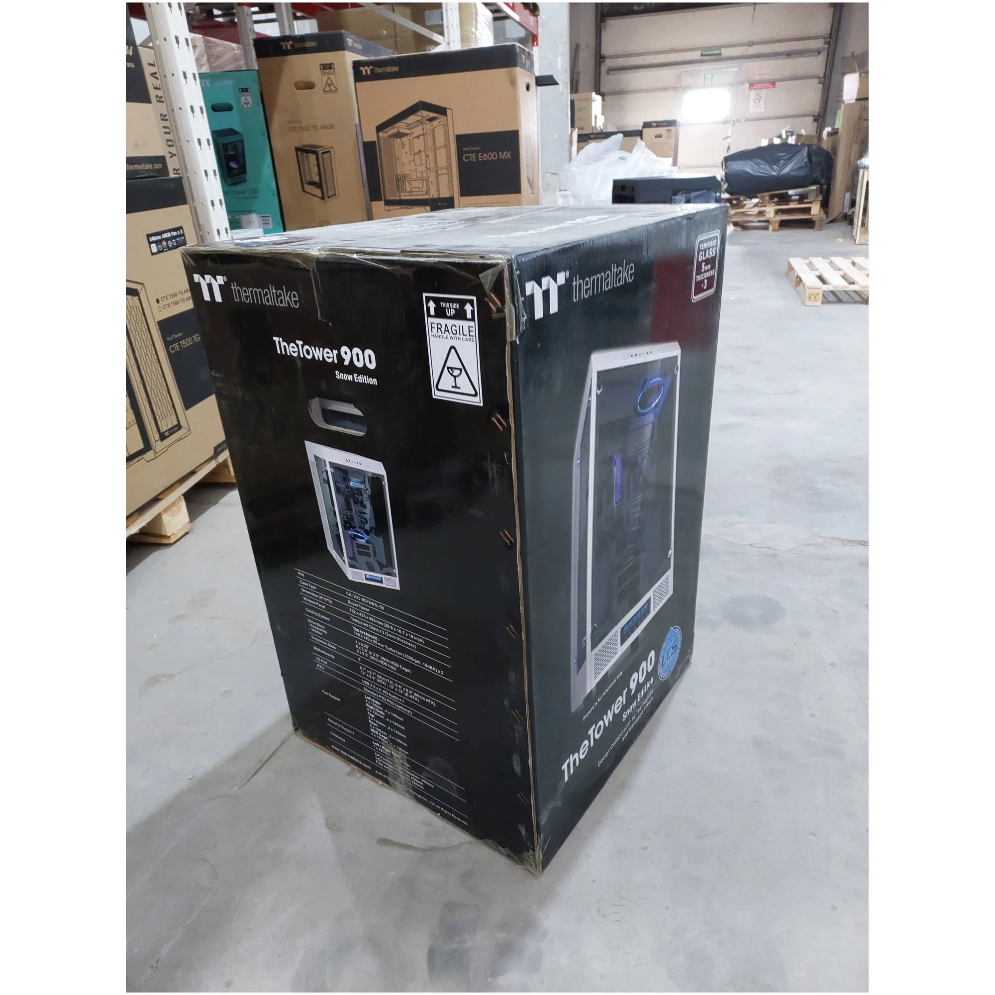 Купити Уцінка Корпус Thermaltake The Tower 900 Snow (CA1H100F6WN00PK000497) - фото 9