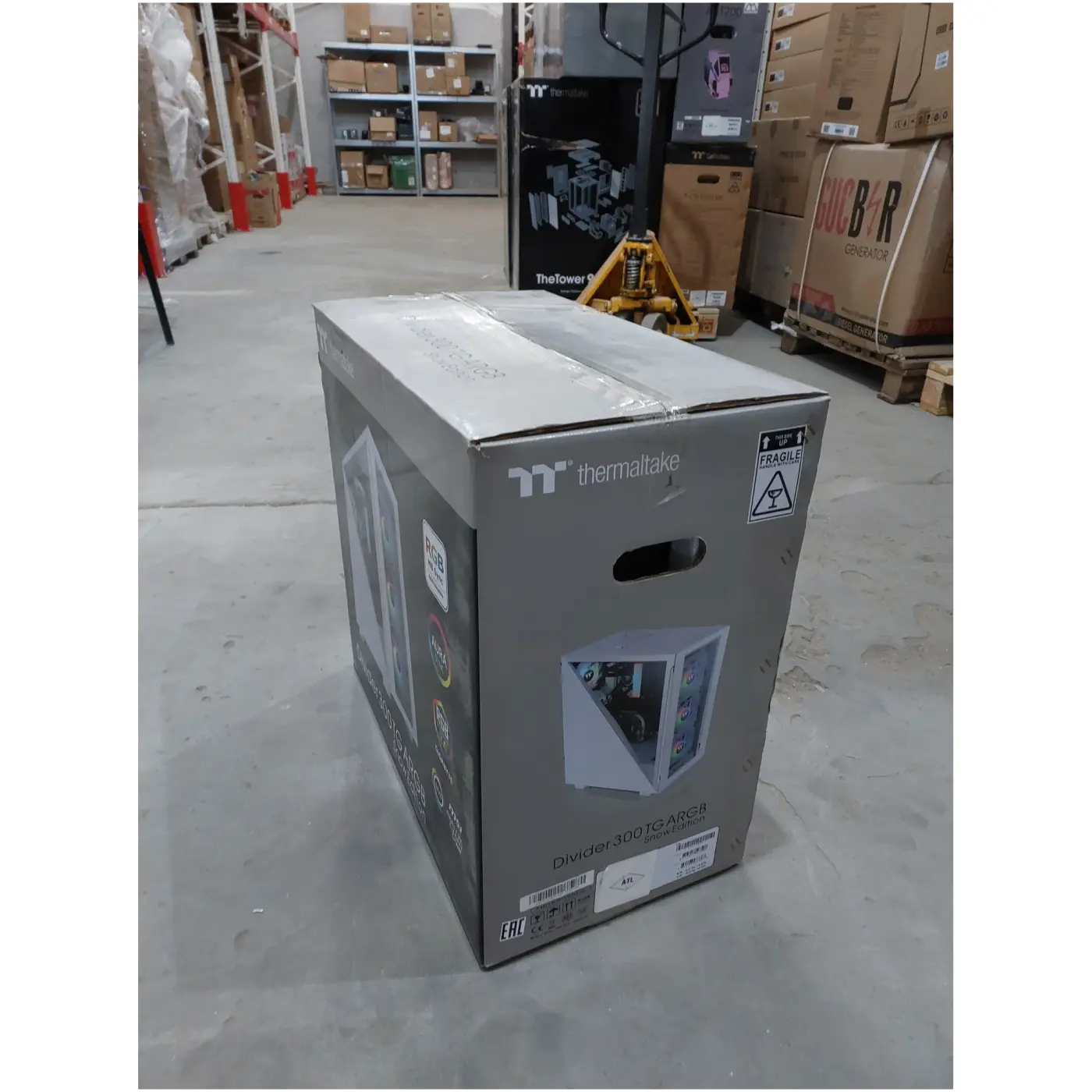 Купить Уценка Корпус Thermaltake Divider 300 TG Snow ARGB (CA1S200M6WN01CE000706) - фото 10
