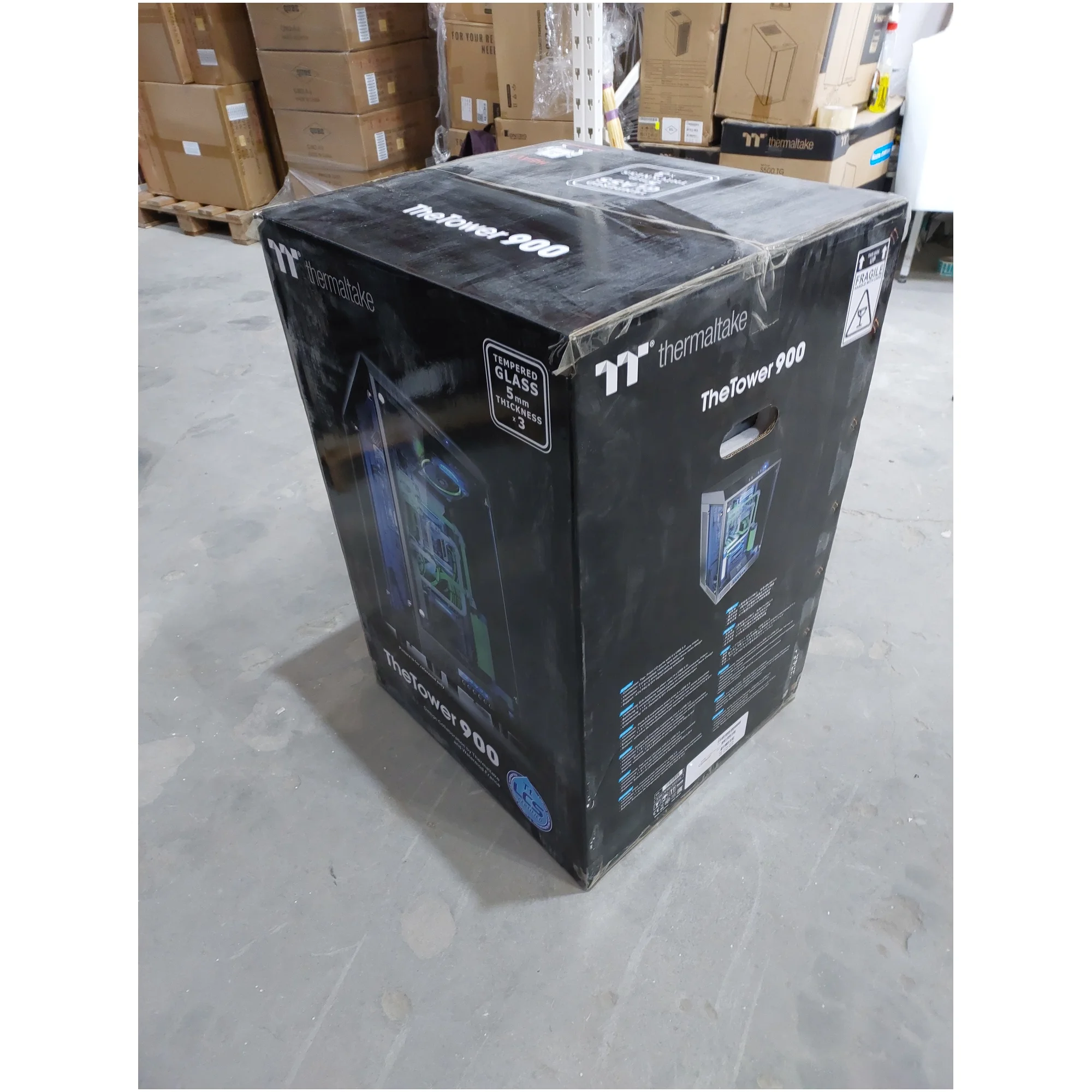 Купити Уцінка Корпус Thermaltake The Tower 900 Black (CA1H100F1WN00PG000748) - фото 11