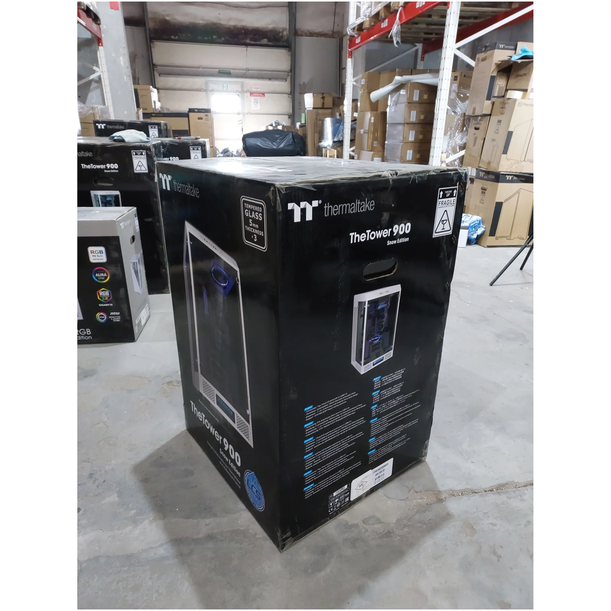 Купить Уценка Корпус Thermaltake The Tower 900 Snow (CA1H100F6WN00PK000284) - фото 7
