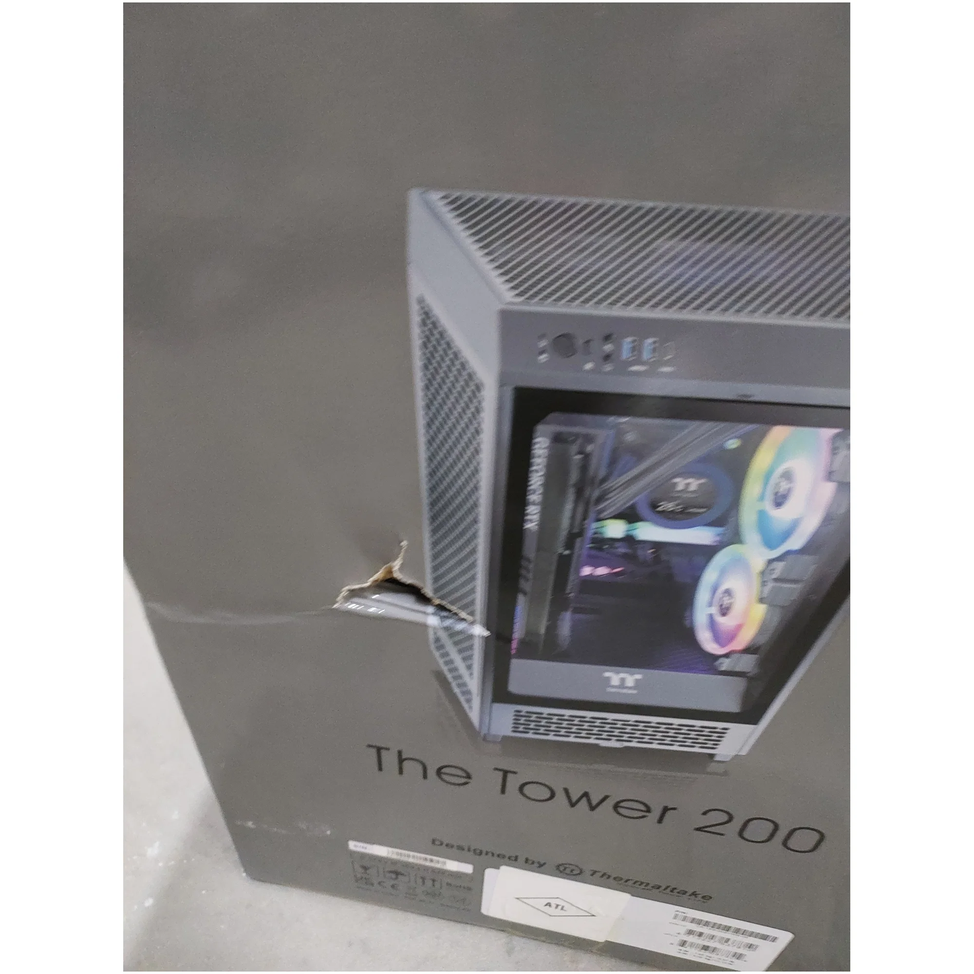 Купить Уценка Корпус Thermaltake The Tower 200 Black (CA1X900S1WN00PK001257) - фото 6