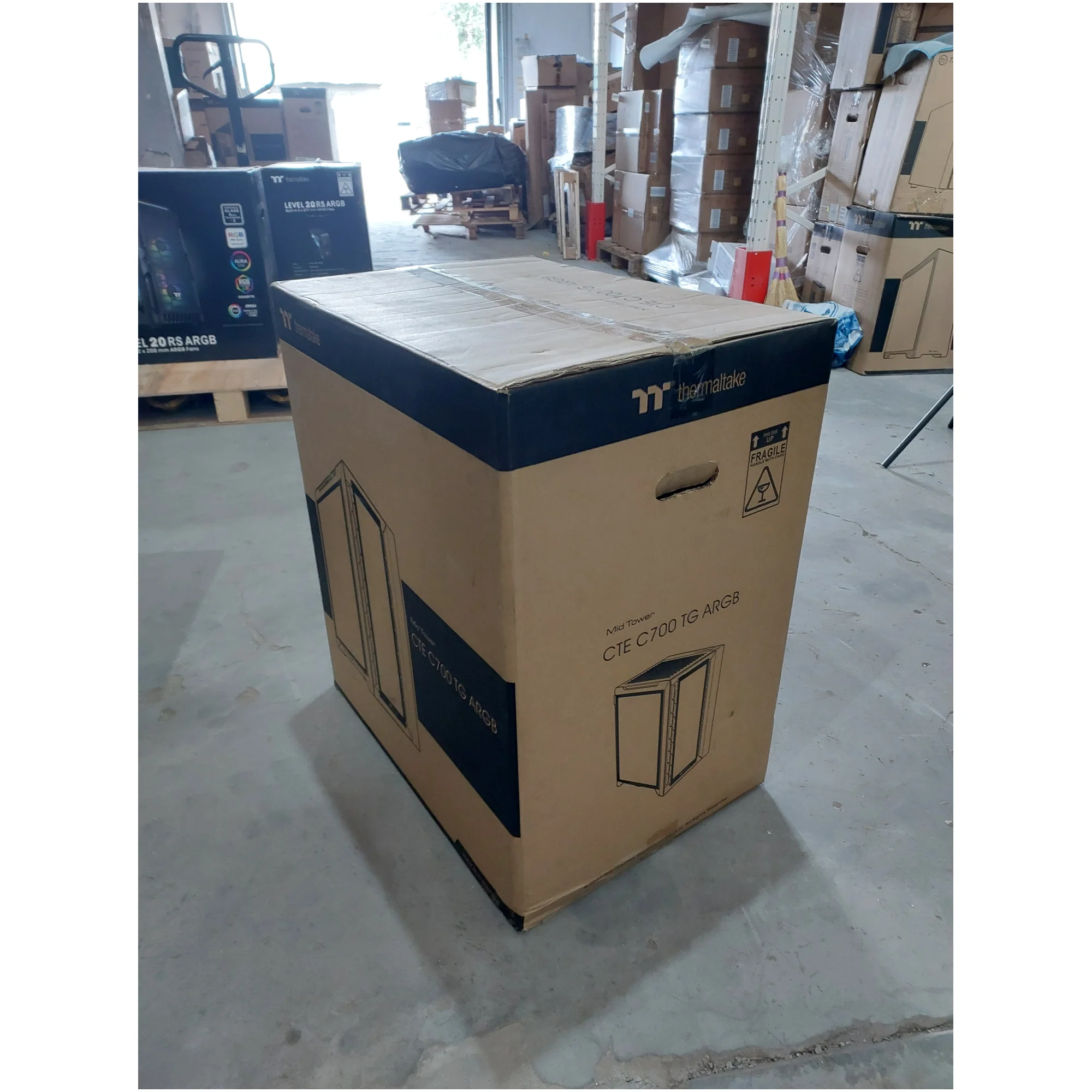Купить Уценка Корпус Thermaltake CTE C700 TG ARGB Black (CA-1X7-00F1WN-01PF001328) - фото 7