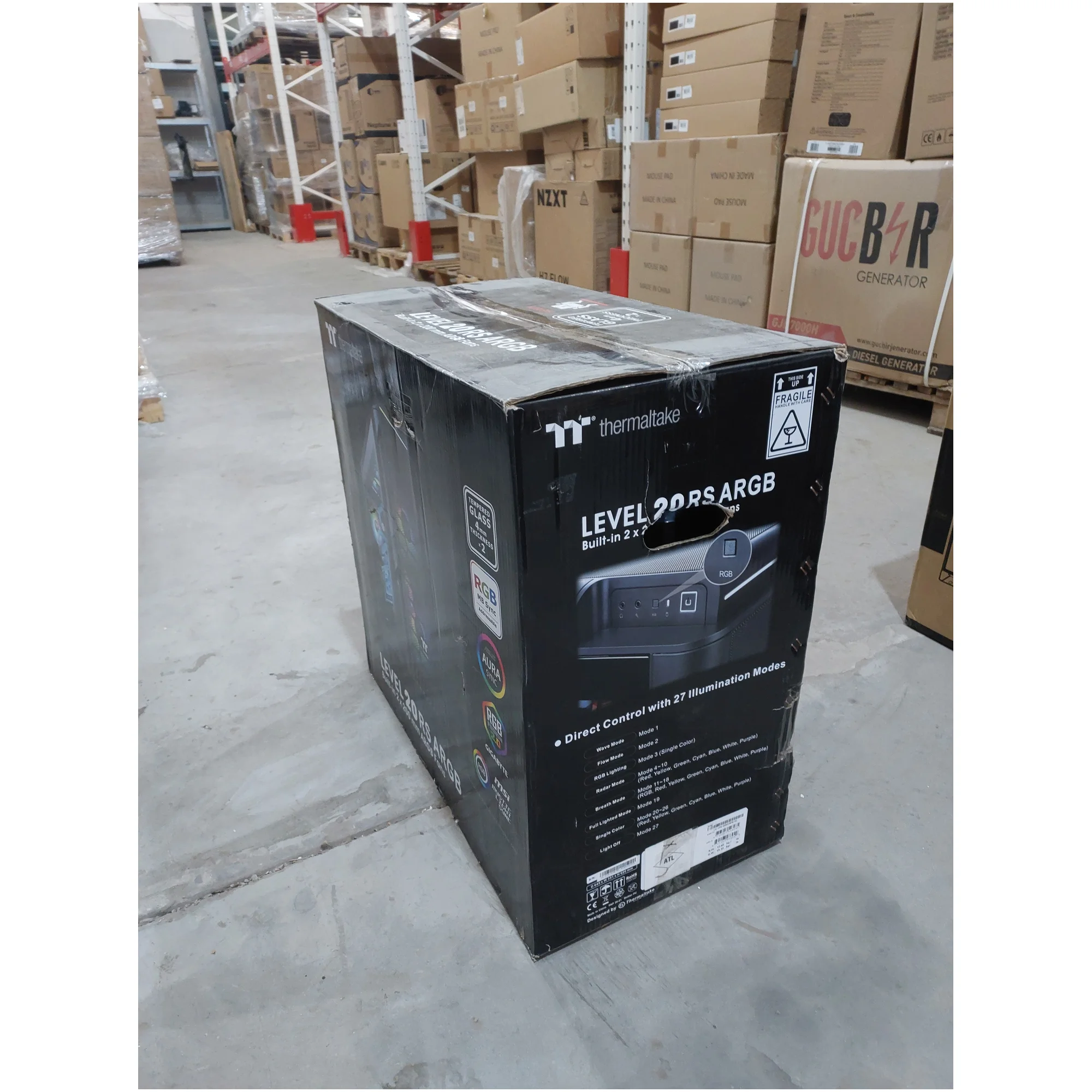 Купить Уценка Корпус Thermaltake Level 20 RS Black ARGB (CA-1P8-00M1WN-00XL001937) - фото 7