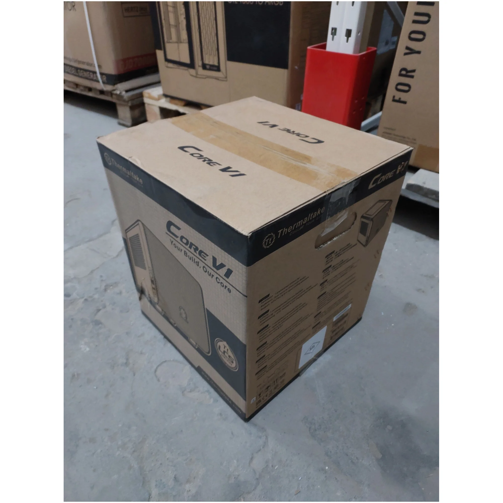 Купить Уценка Корпус Thermaltake Core V1 Black (CA1B800S1WN00PL000402) - фото 7