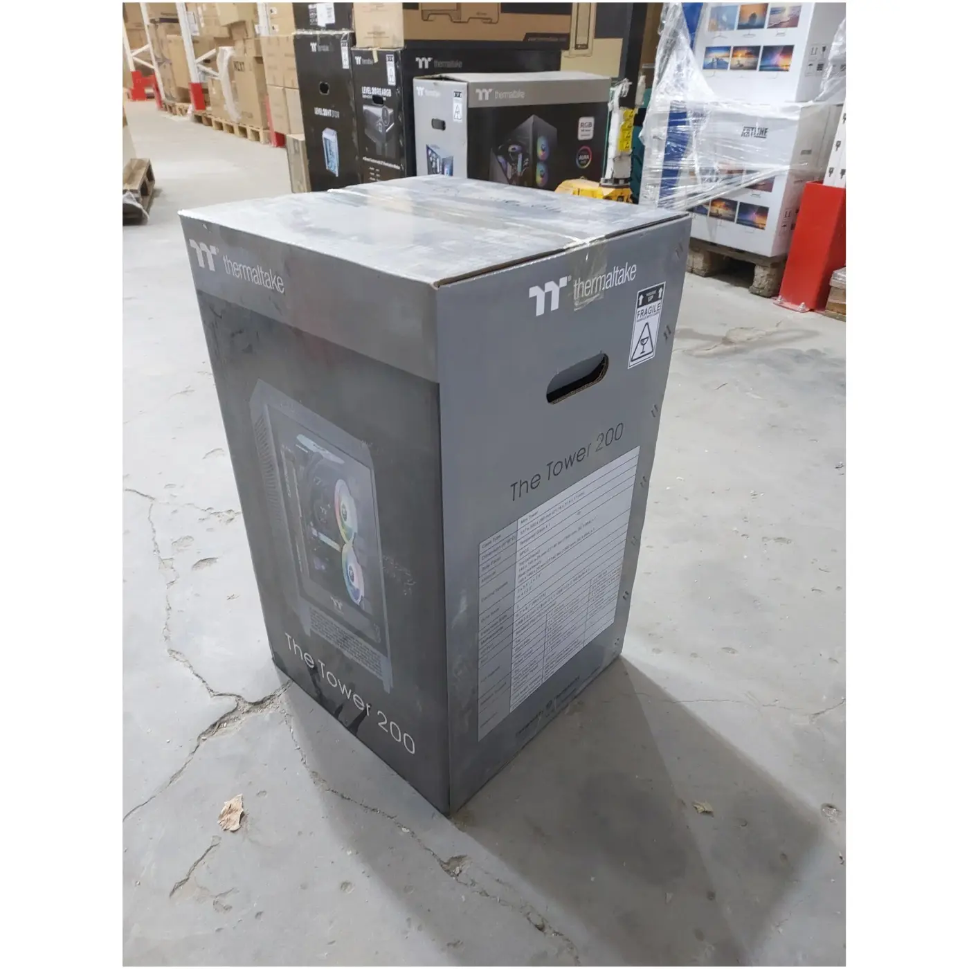 Купити Уцінка Корпус Thermaltake The Tower 200 Black (CA1X900S1WN00PK000983) - фото 7