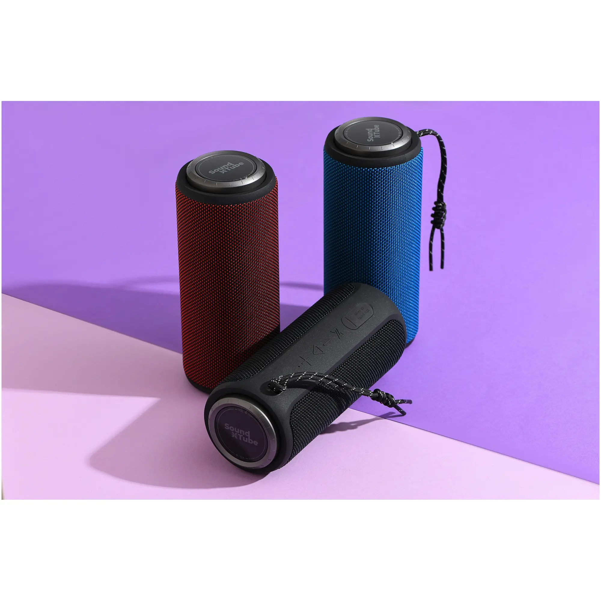Купити Акустична система 2E SoundXTube TWS MP3 Wireless Waterproof Black (2E-BSSXTWBK) - фото 7