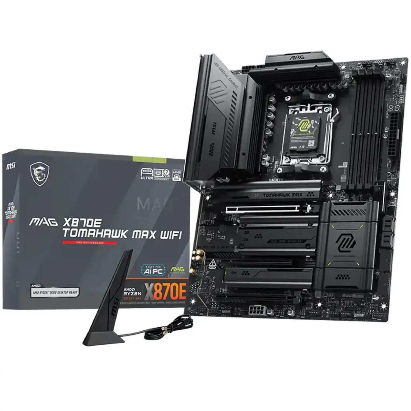 Купити Материнська плата MSI MAG X870E TOMAHAWK MAX WIFI (sAM5, AMD X870E, DDR5, ATX) - фото 1