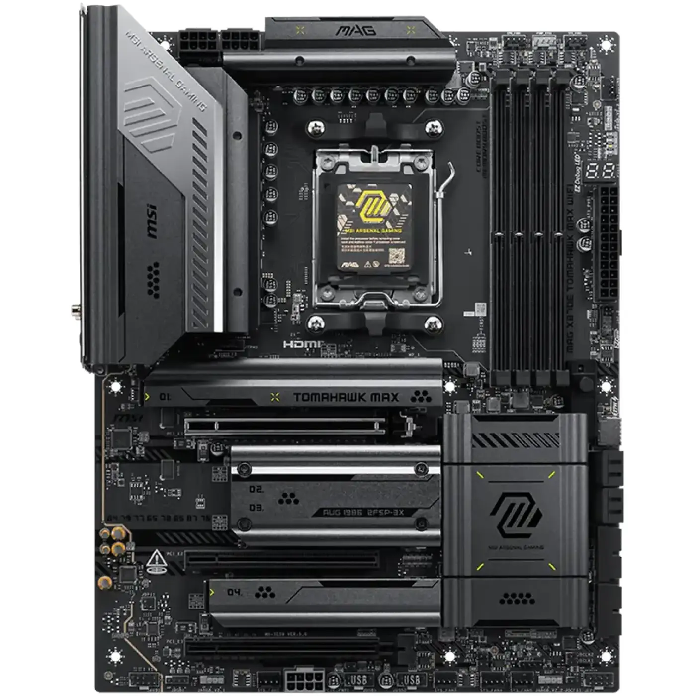 Купити Материнська плата MSI MAG X870E TOMAHAWK MAX WIFI (sAM5, AMD X870E, DDR5, ATX) - фото 2