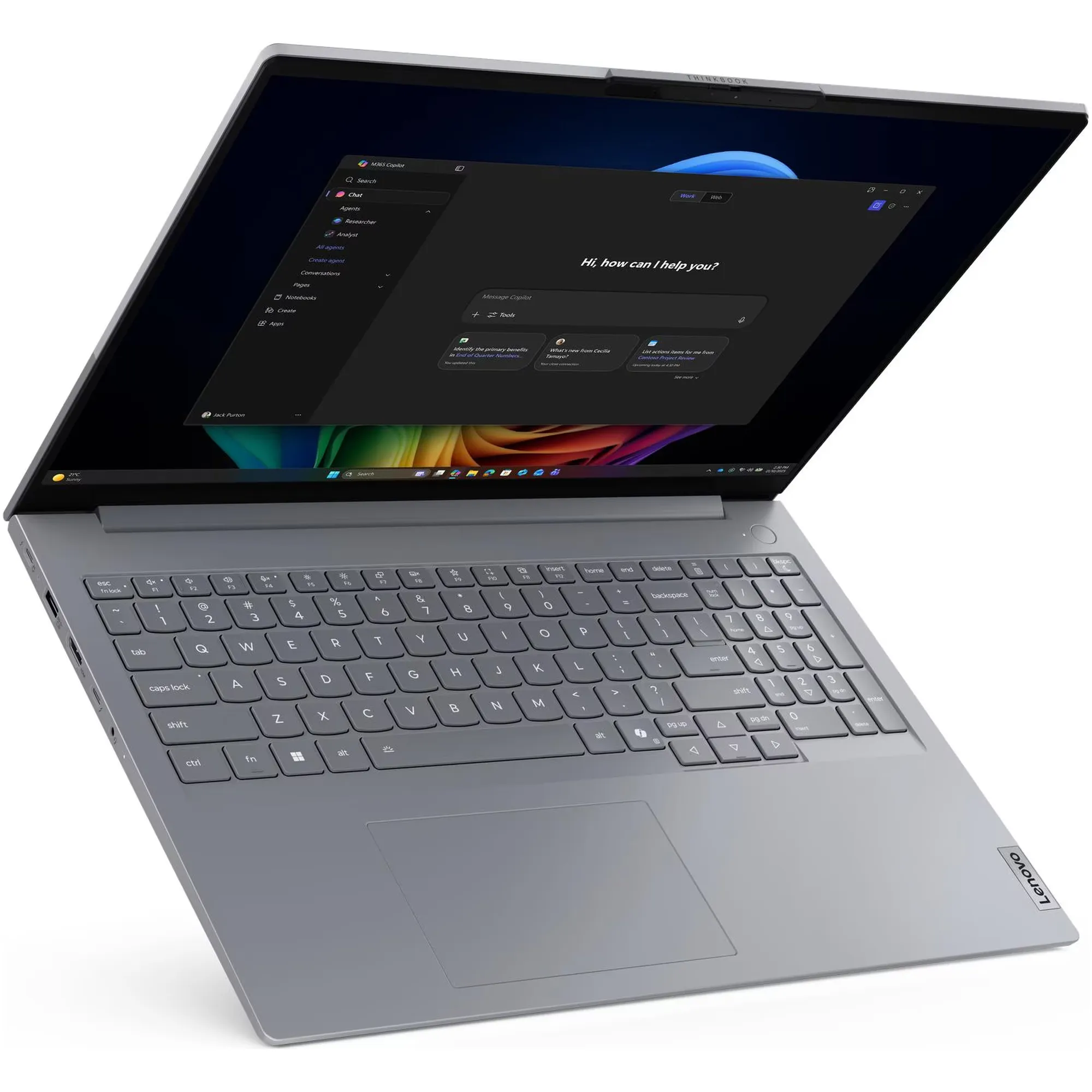 Купить Ноутбук Lenovo ThinkBook 16 G9 IPL (21UR005URA) - фото 2