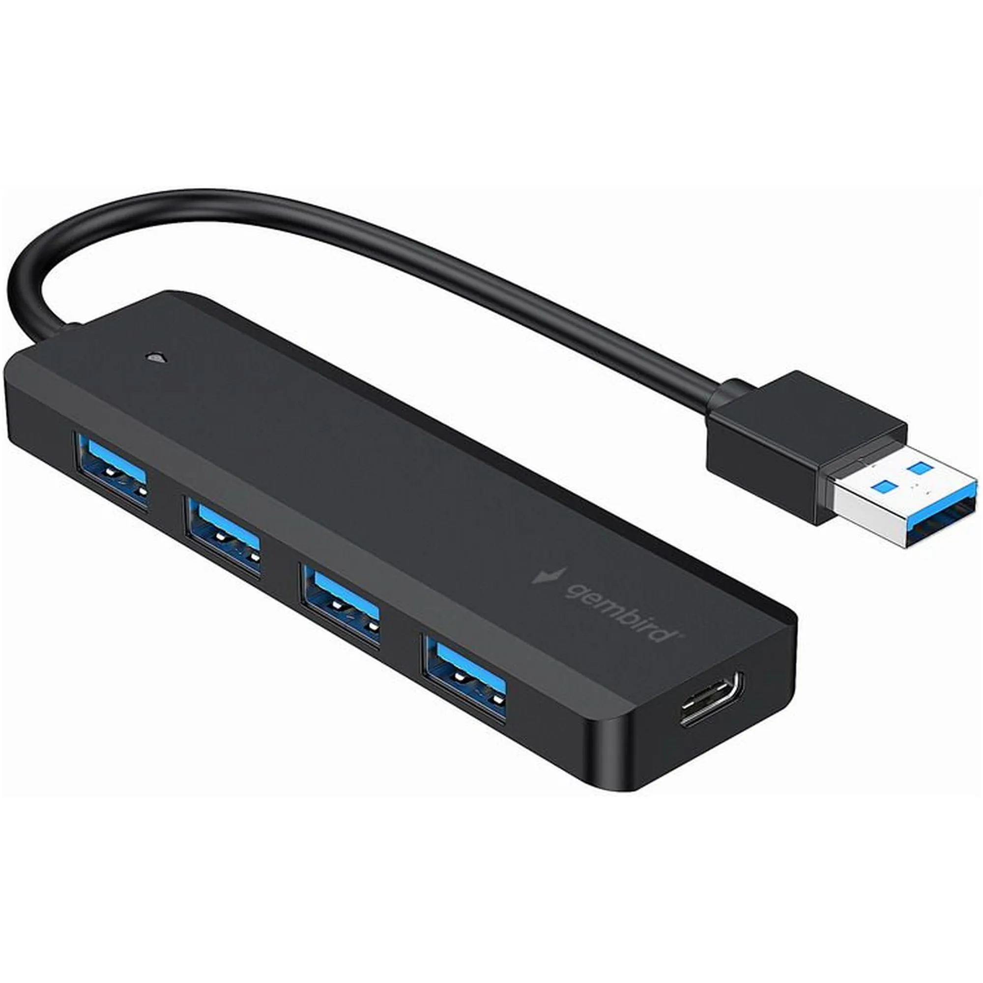 Купить Концентратор Gembird 4 ports USB 3.1,USB-A, USB-C PD (UHB-U3P4P-02) - фото 1