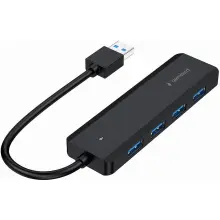 Купить Концентратор Gembird 4 ports USB 3.1,USB-A, USB-C PD (UHB-U3P4P-02) - фото 2