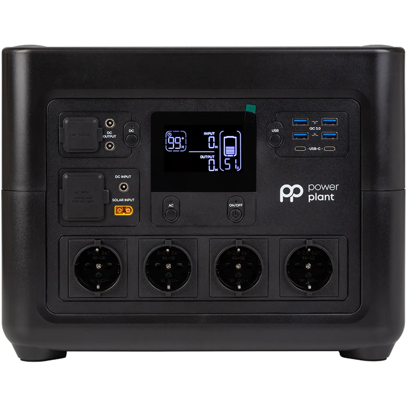 Купить Зарядная станция PowerPlant HS1800 1800W 1536Wh (PB930852) - фото 1