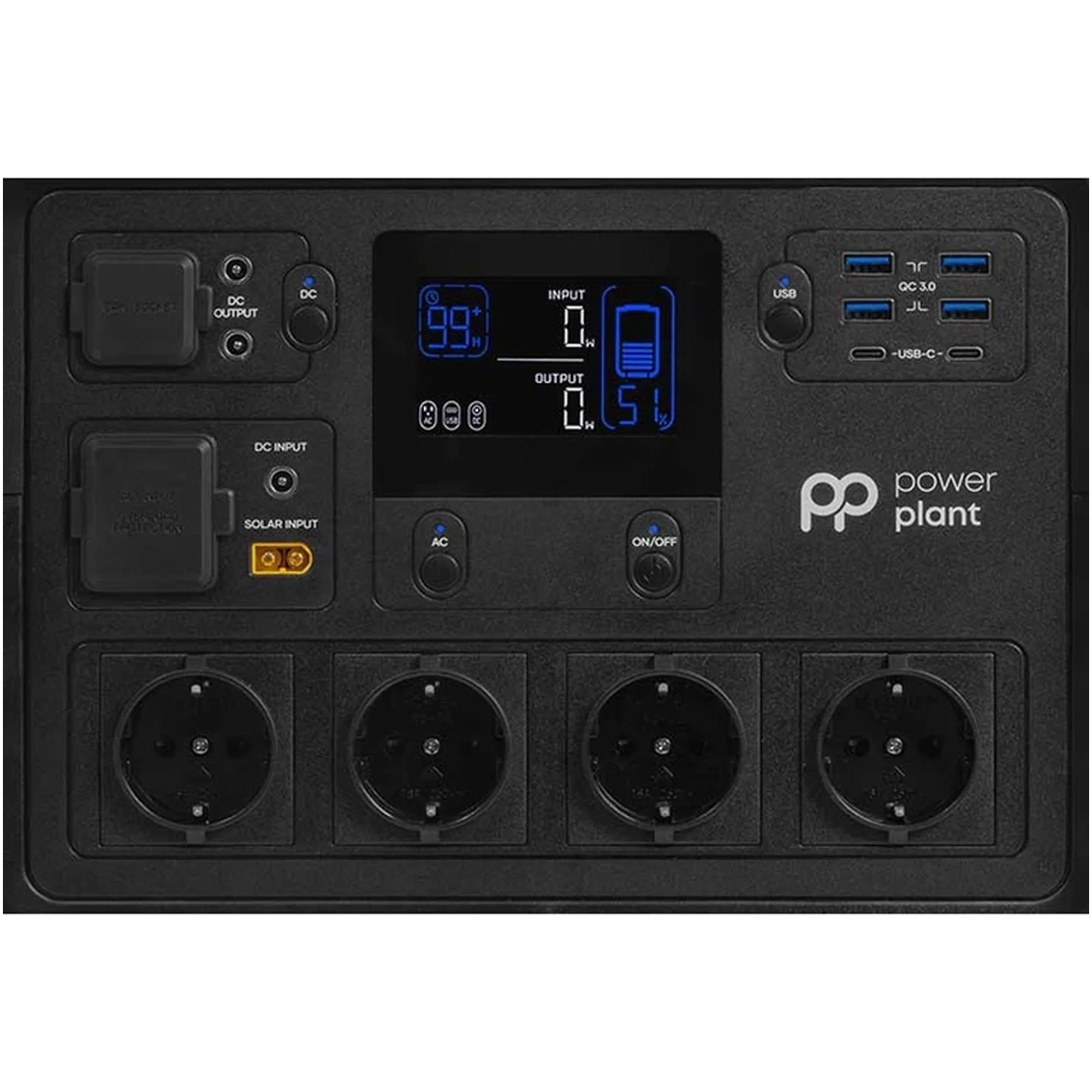 Купить Зарядная станция PowerPlant HS1800 1800W 1536Wh (PB930852) - фото 3