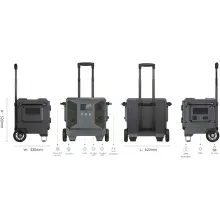 Купить Зарядная станция PowerPlant M50 4500W 5120Wh (PB931439) - фото 4
