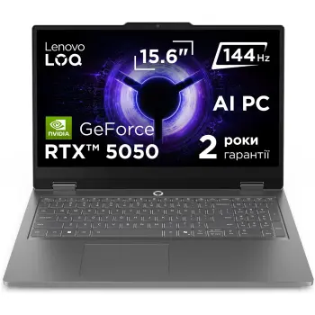 Купити Ноутбук Lenovo LOQE 15IRX (83SC009NRA) - фото 1