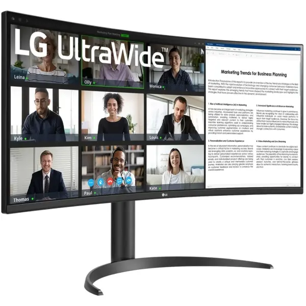 Купить Монитор 34" LG 34WR55QK-B (34WR55QK-B.ADRZ) - фото 3
