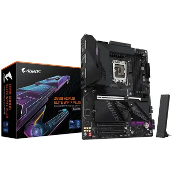 Купить Материнская плата GIGABYTE Z890 AORUS ELITE WIFI7 PLUS (s1851, Intel Z890, DDR5, ATX) - фото 1
