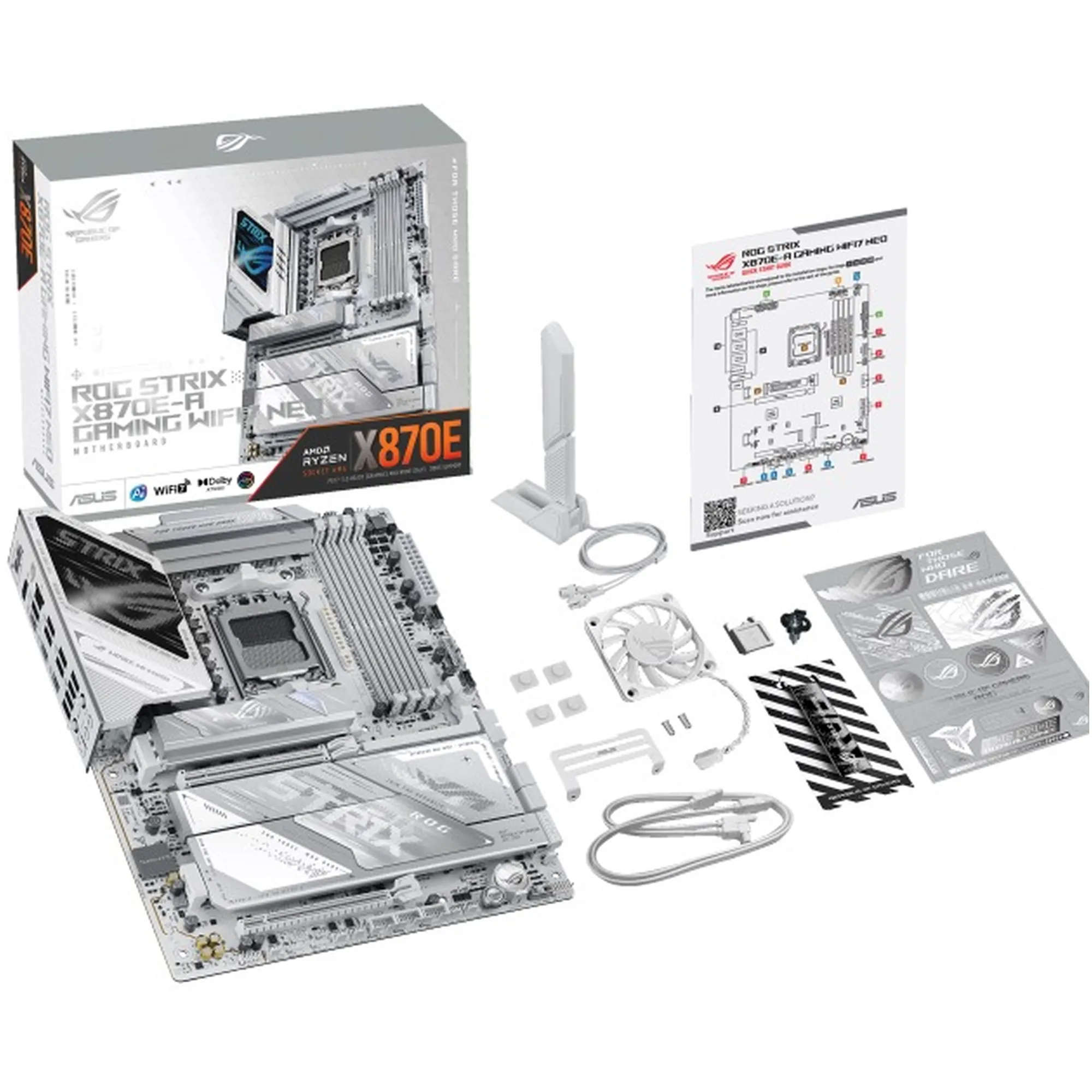 Купить Материнская плата ASUS ROG STRIX X870E-A GAMING NEO (sAM5, AMD X870E, DDR5, ATX) - фото 13