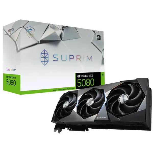 Купить Видеокарта MSI Nvidia GeForce RTX 5080 16G SUPRIM OC (G5080-16SPC) - фото 5