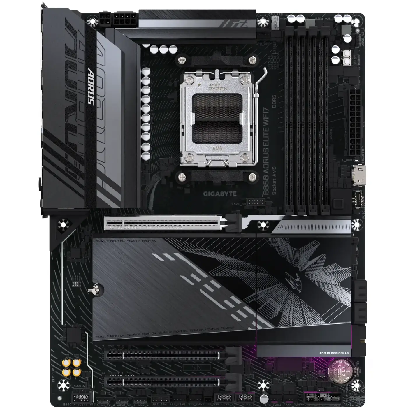 Купить Материнская плата GIGABYTE B850 AORUS ELITE X3D (sAM5, AMD B850, DDR5, ATX) - фото 2
