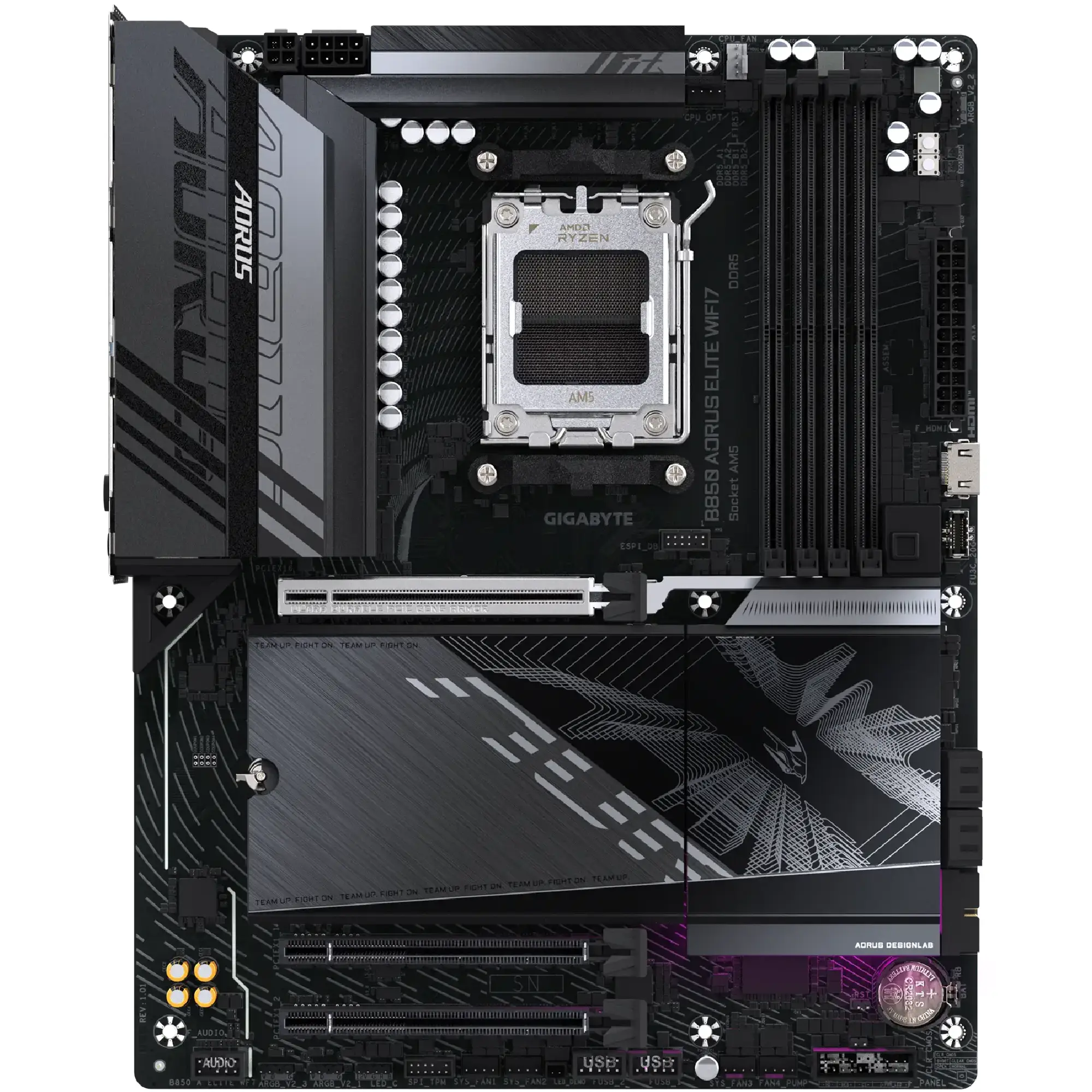 Купить Материнская плата GIGABYTE B850 AORUS ELITE X3D (sAM5, AMD B850, DDR5, ATX) - фото 2