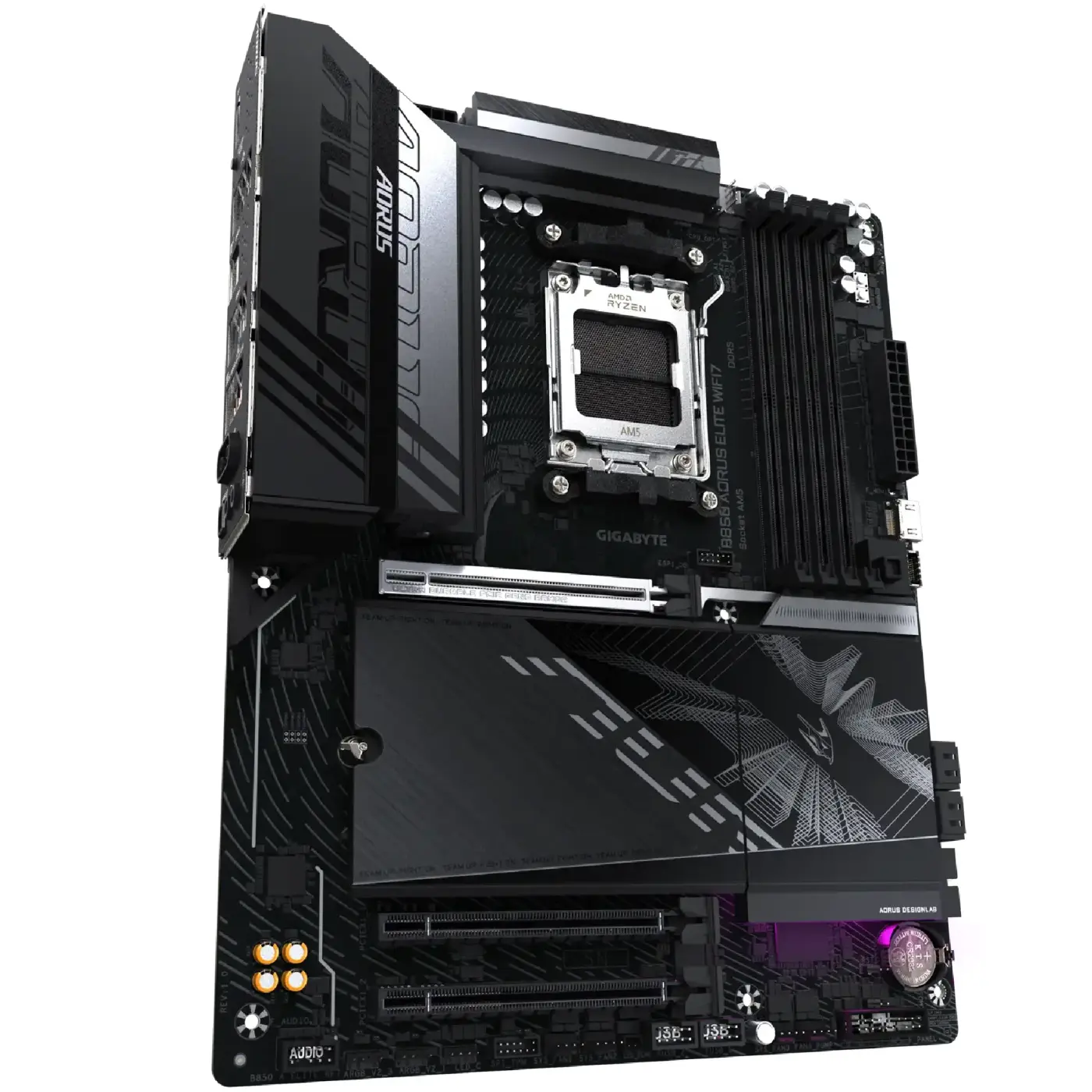 Купить Материнская плата GIGABYTE B850 AORUS ELITE X3D (sAM5, AMD B850, DDR5, ATX) - фото 3