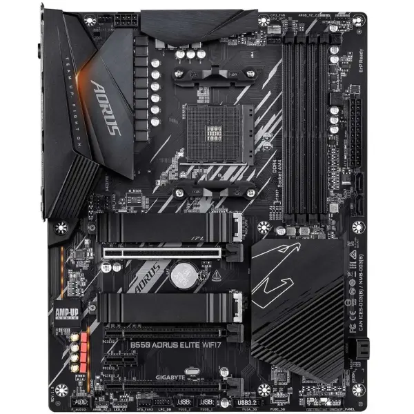 Купить Материнская плата GIGABYTE B550 AORUS ELITE WIFI7 (sAM4, AMD B550, DDR4, ATX) - фото 2
