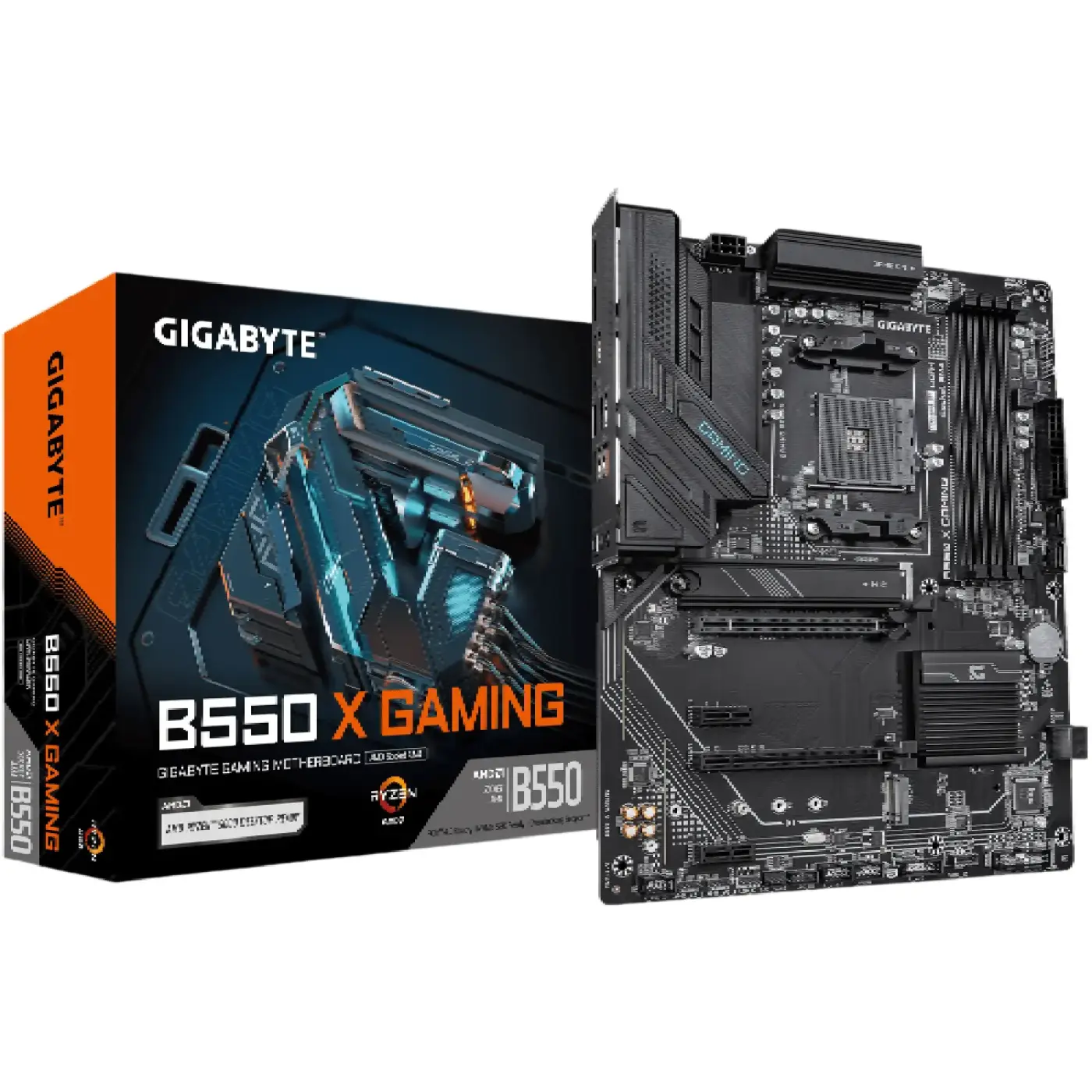 Купити Материнська плата GIGABYTE B550 X GAMING (sAM4, AMD B550, DDR4, ATX) - фото 1