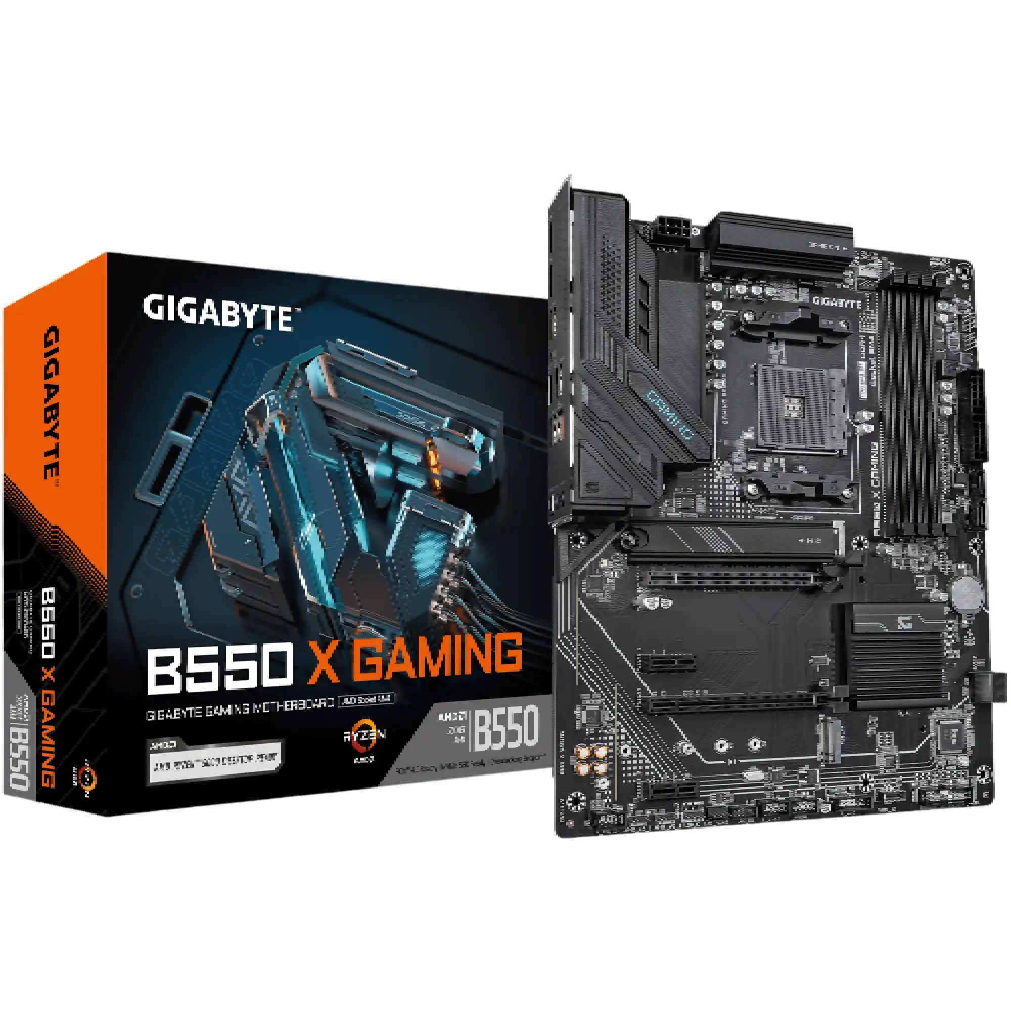 Купити Материнська плата GIGABYTE B550 X GAMING (sAM4, AMD B550, DDR4, ATX) - фото 1