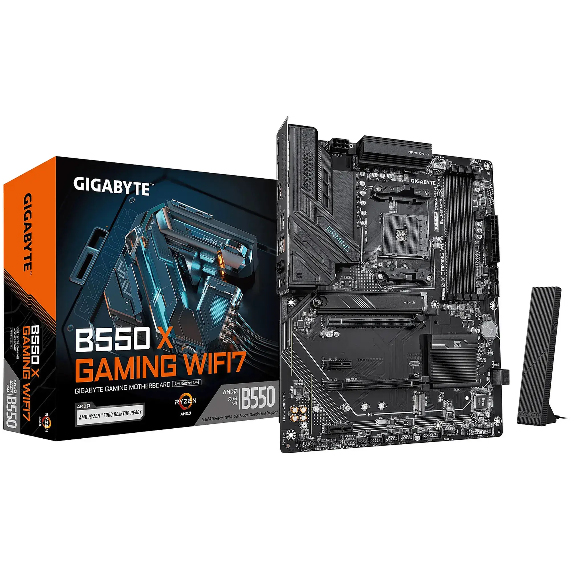 Купити Материнська плата GIGABYTE B550 X GAMING WIFI7 (sAM4, AMD B550, DDR4, ATX) - фото 1