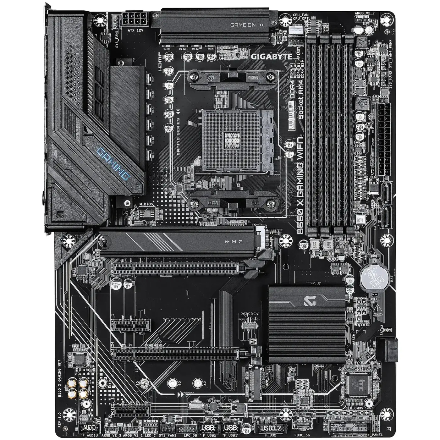 Купити Материнська плата GIGABYTE B550 X GAMING WIFI7 (sAM4, AMD B550, DDR4, ATX) - фото 3