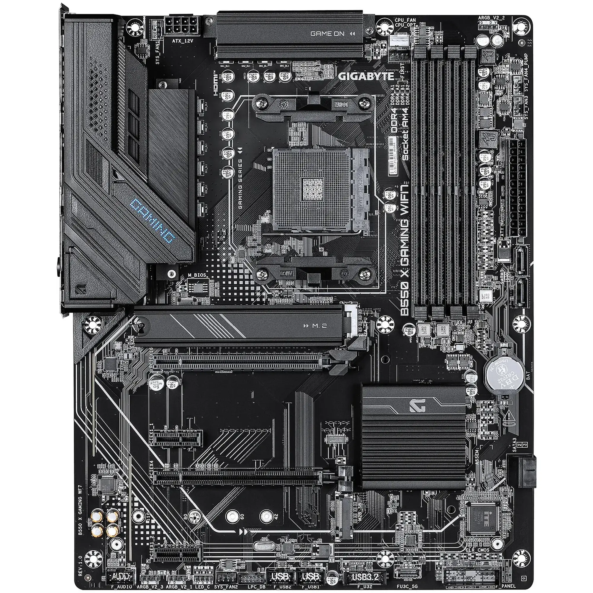 Купити Материнська плата GIGABYTE B550 X GAMING WIFI7 (sAM4, AMD B550, DDR4, ATX) - фото 3