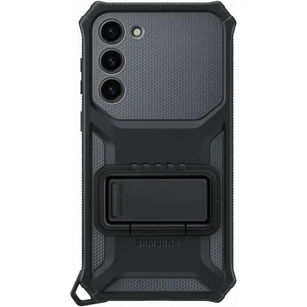 Купить Чехол Samsung Rugged Gadget для Samsung S23 Titan (EF-RS911CBEGRU) - фото 3