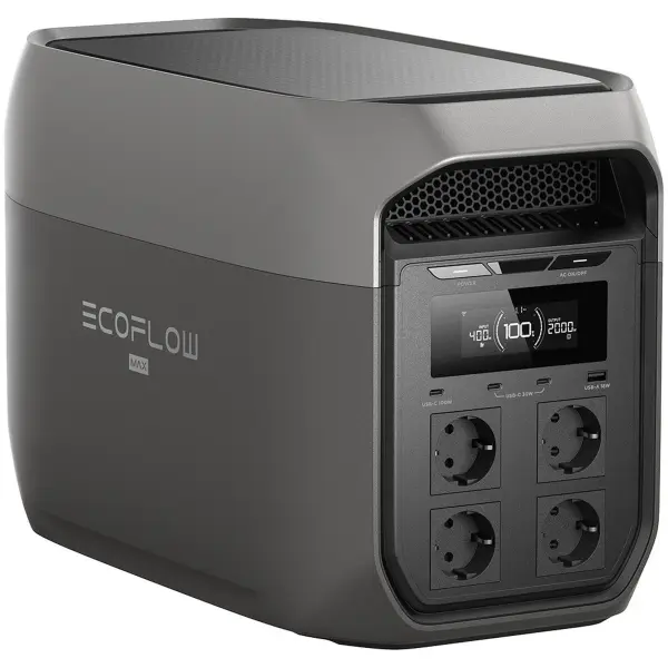 Купить Зарядная станция EcoFlow DELTA 3 Max 2400W 2048Wh (EFD3M-G-EU-CBOX) - фото 3