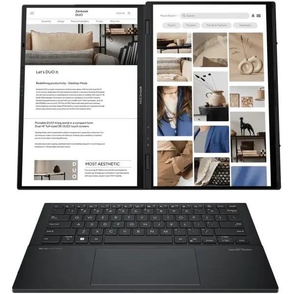 Купити Ноутбук ASUS Zenbook Duo UX8406CA-QL366W (90NB14X1-M00N20) - фото 4