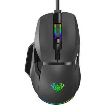 Купить Мышь AULA F815 Wired Gaming USB Black (6948391214344) - фото 1