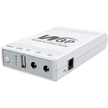 Купити ДБЖ Mini UPS WGP UPS103C 20000mAh 5V/12V/12V, Li-ion 4*4Ah - фото 2